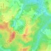 Mappa topografica Épothémont, altitudine, rilievo