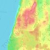 Mappa topografica Sibichhausen, altitudine, rilievo
