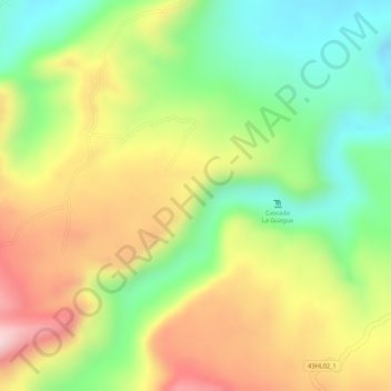 Mappa topografica Buenos Aires, altitudine, rilievo