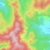Mappa topografica Fornaci, altitudine, rilievo