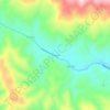 Mappa topografica Yorkville, altitudine, rilievo