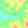 Mappa topografica Bozar, altitudine, rilievo