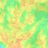 Mappa topografica Rivière, altitudine, rilievo