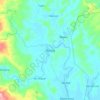 Mappa topografica Maslog, altitudine, rilievo