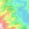 Mappa topografica Rajgaon, altitudine, rilievo
