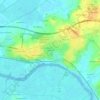 Mappa topografica Sonneville, altitudine, rilievo