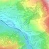 Mappa topografica Cillian, altitudine, rilievo