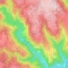 Mappa topografica La Grange du Fieu, altitudine, rilievo