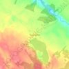 Mappa topografica Podgornoye, altitudine, rilievo