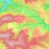 Mappa topografica Neuschleichach, altitudine, rilievo