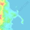 Mappa topografica Baquioen, altitudine, rilievo