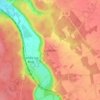 Mappa topografica Conchez, altitudine, rilievo