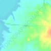 Mappa topografica Winganon, altitudine, rilievo