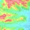 Mappa topografica Croix, altitudine, rilievo