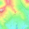 Mappa topografica Canocchia, altitudine, rilievo