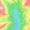 Mappa topografica Rovinal, altitudine, rilievo