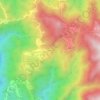 Mappa topografica Tawalan, altitudine, rilievo