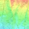 Mappa topografica Oldaniga, altitudine, rilievo