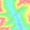 Mappa topografica Las Piñas, altitudine, rilievo