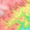Mappa topografica Loiwein, altitudine, rilievo