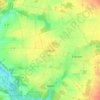 Mappa topografica Grauen, altitudine, rilievo