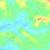 Mappa topografica Navarro, altitudine, rilievo
