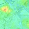 Mappa topografica Grand Manoir, altitudine, rilievo