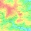 Mappa topografica La Haute Forge, altitudine, rilievo