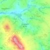 Mappa topografica Godolphin Cross, altitudine, rilievo