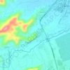 Mappa topografica Lourdes Grotto, altitudine, rilievo
