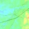 Mappa topografica Pembroke, altitudine, rilievo