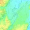 Mappa topografica Le Petit Sault, altitudine, rilievo