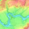 Mappa topografica Arfurt, altitudine, rilievo