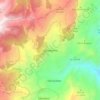 Mappa topografica Sativanorte, altitudine, rilievo
