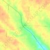 Mappa topografica Thackery, altitudine, rilievo