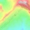 Mappa topografica Bateas, altitudine, rilievo