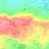 Mappa topografica La Hunaudière, altitudine, rilievo