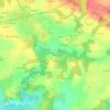 Mappa topografica Poul Fetan, altitudine, rilievo