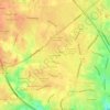 Mappa topografica South Garden, altitudine, rilievo