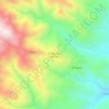 Mappa topografica Pampa de la Quinua, altitudine, rilievo