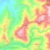 Mappa topografica El Naranjo, altitudine, rilievo