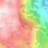 Mappa topografica Bescones, altitudine, rilievo