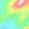 Mappa topografica El Guadual, altitudine, rilievo