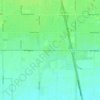 Mappa topografica Pumpkin Center, altitudine, rilievo