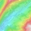 Mappa topografica La Maisondraz, altitudine, rilievo