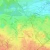 Mappa topografica Ménespey, altitudine, rilievo