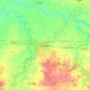 Mappa topografica Jalgaon, altitudine, rilievo