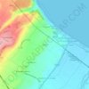 Mappa topografica Cerreto, altitudine, rilievo