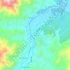 Mappa topografica Chañaral Alto, altitudine, rilievo