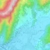 Mappa topografica Botticino Sera, altitudine, rilievo